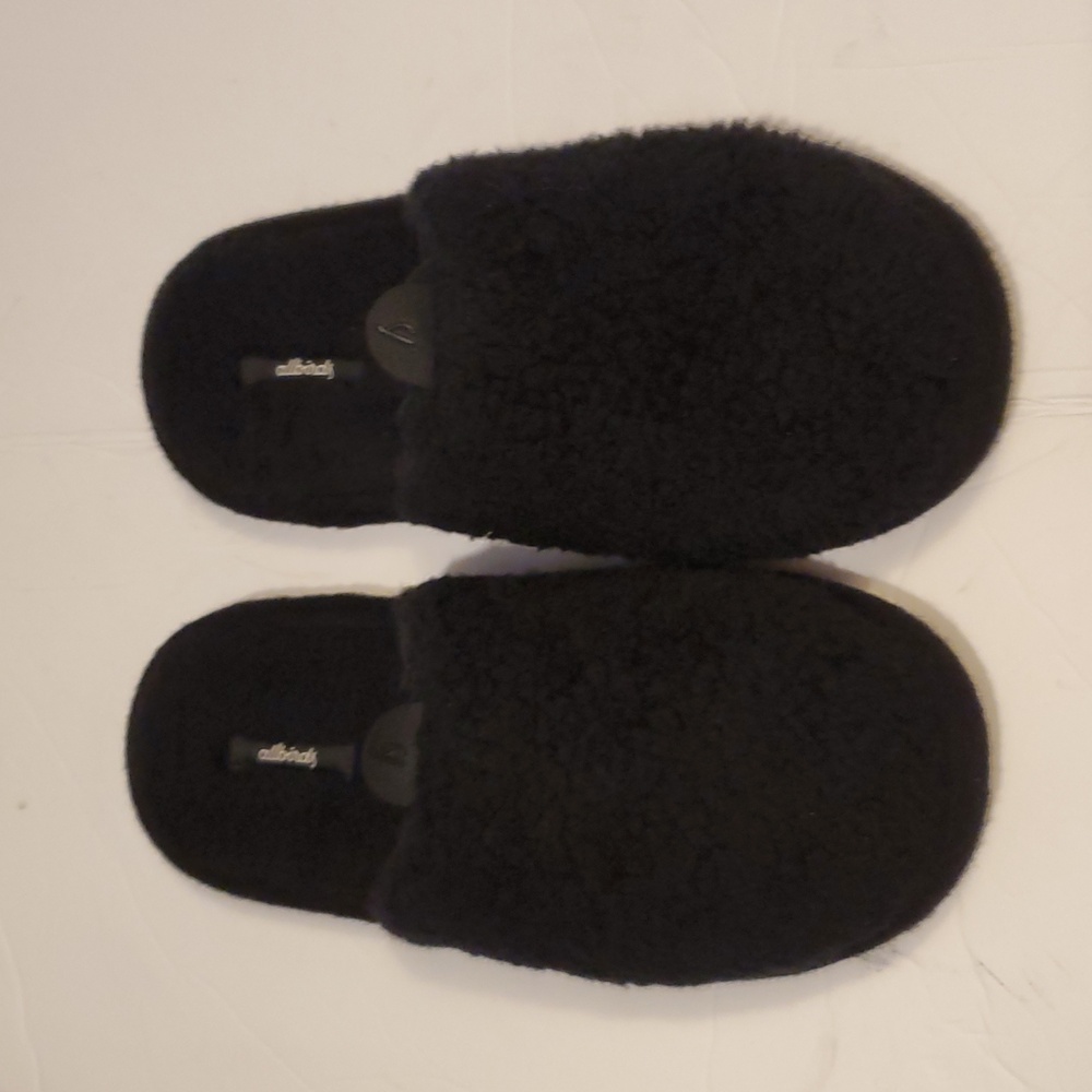 Allbirds Wool Dweller Slippers in Natural Black Size 8 NWOB - Picture 2 of 11